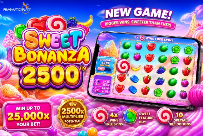 Sweet Bonanza 2500: Um Clássico Reimaginado com Multiplicadores Maiores