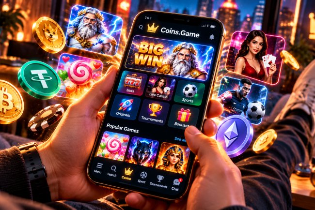 Coins.Game с телефона: как установить и играть со смартфона
