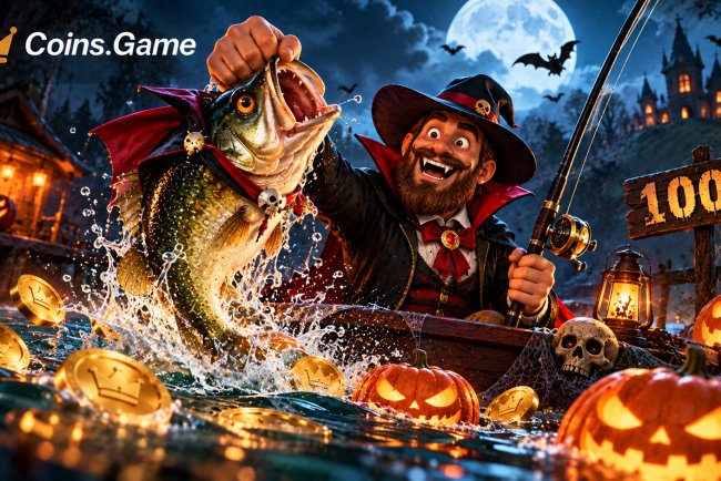 Big Bass Halloween Splash 1000: рыбак с клыками и улов до 20 000x