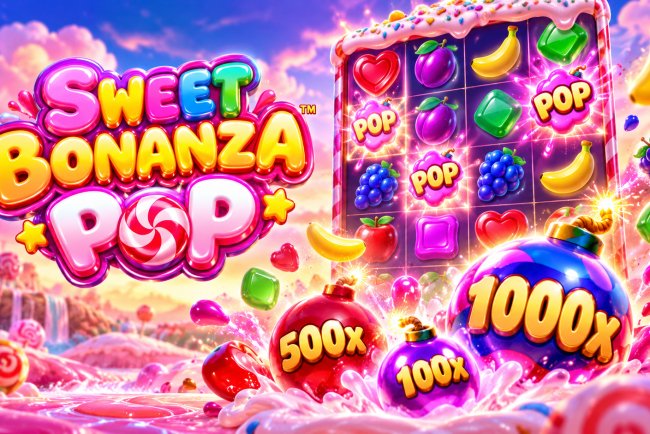 Sweet Bonanza POP: 25 000x за три хлопка