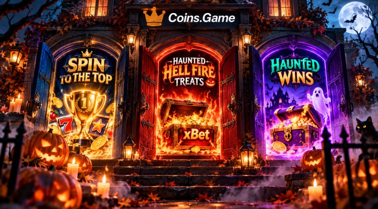Three Halloween Doors: Which Coins.Game Tournament to Open First