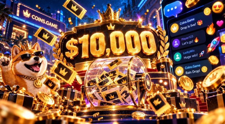 Розыгрыш $10 000 каждую неделю: как получить билет на Coins.Game
