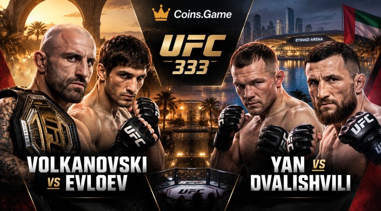 UFC 333: Волкановски против Евлоева и трилогия Яна и Двалишвили